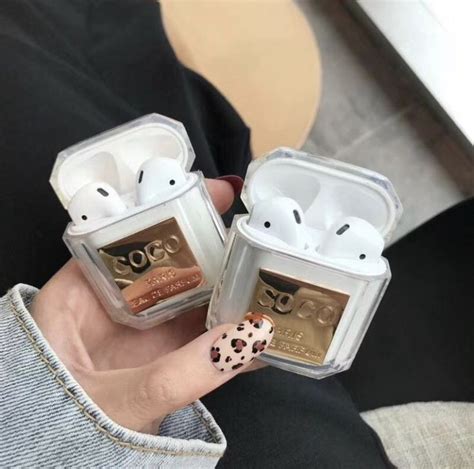 chanel airpod holder|More.